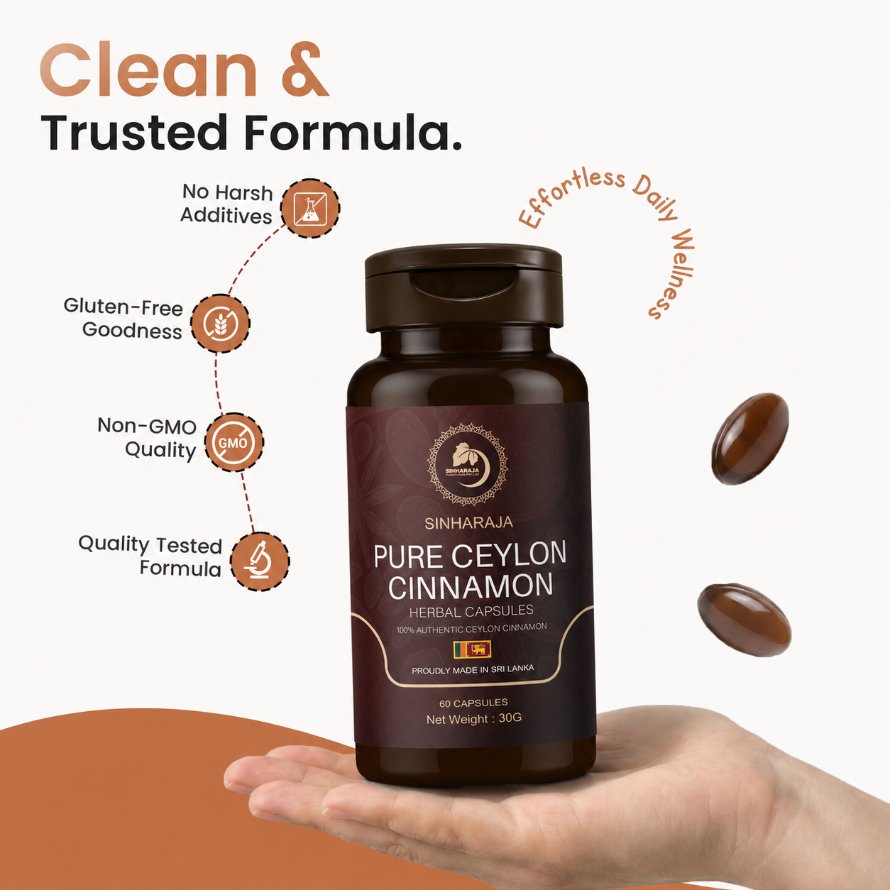 Sinharaja® Ceylon Cinnamon Extract Capsules